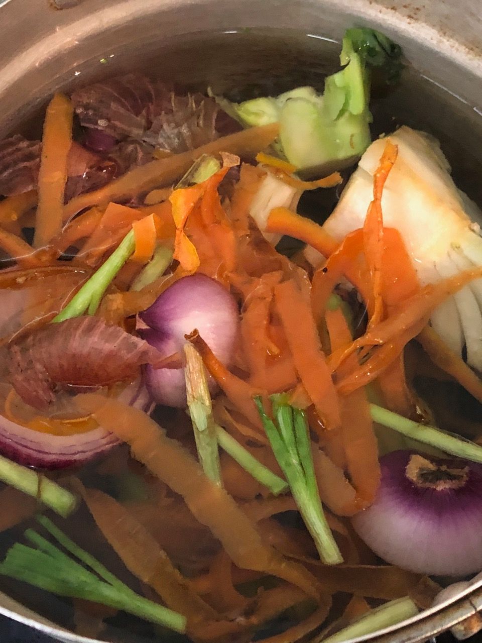 First Time Making Vegetable Stock