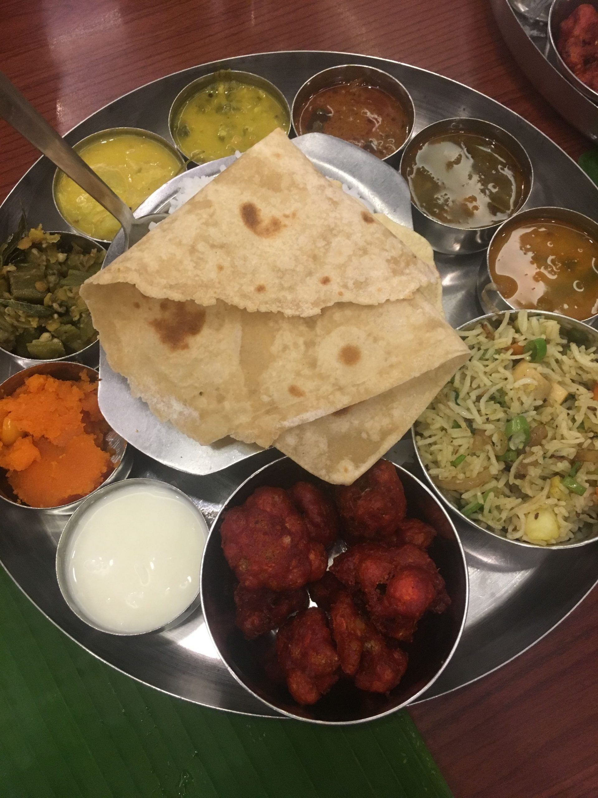 Indian Vegetarian Lunch @ Anjappar