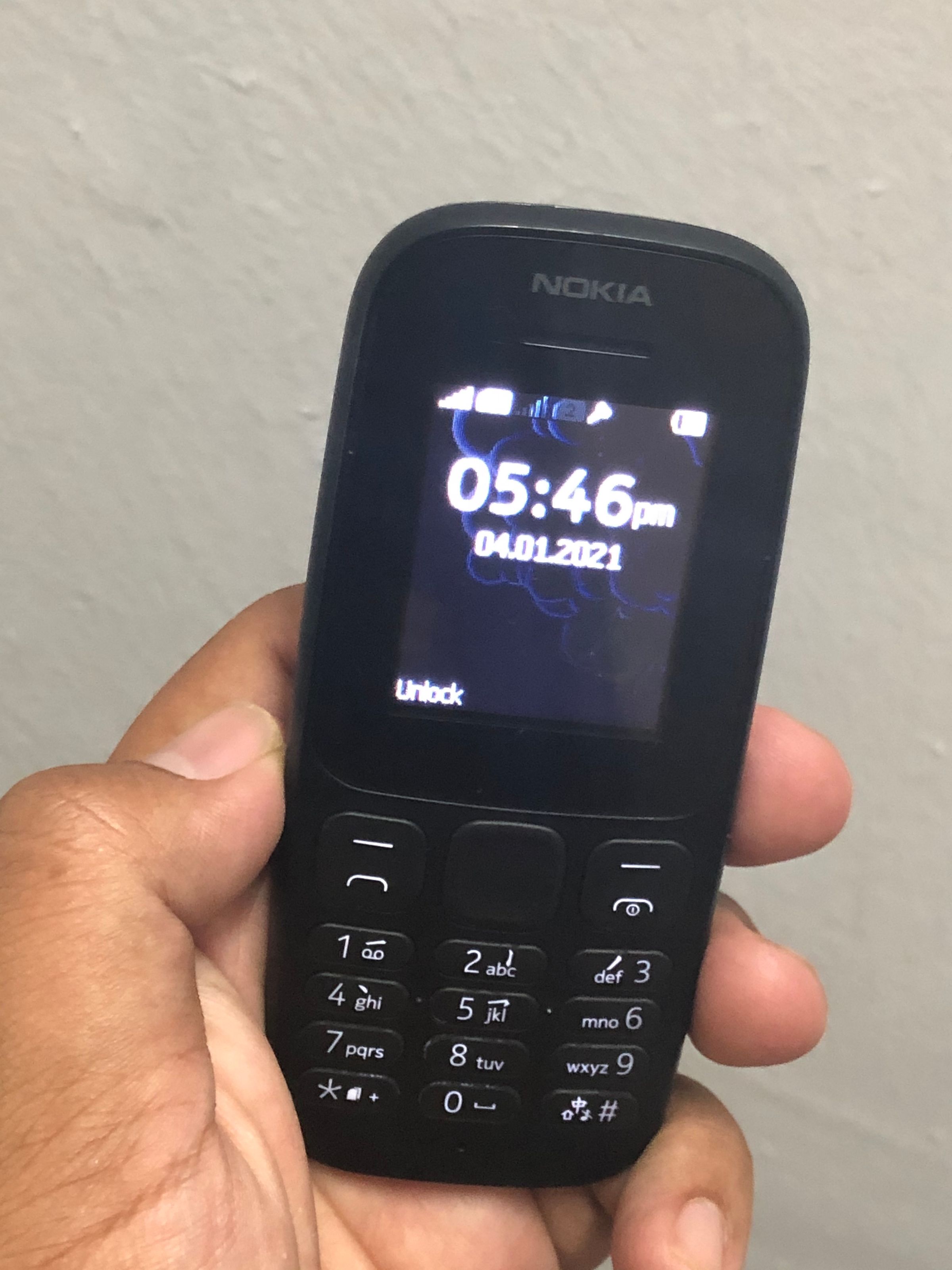 Using Nokia 105 in 2021