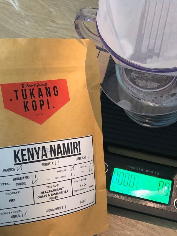Recipe for Kenya Namiri Pour Over