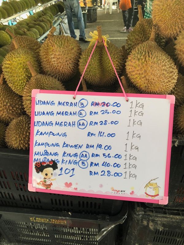Harga Durian 2021